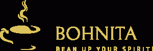 Bohnita Logo in der Farbe Gold